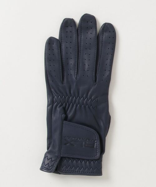 RLX GOLF（アールエルエックスゴルフ）の「レディース レザー ゴルフ グローブ - レフト ハンド（ゴルフグッズ・レディース・ネイビー系1・XL/S/M/L/M/L）」の3枚目の写真