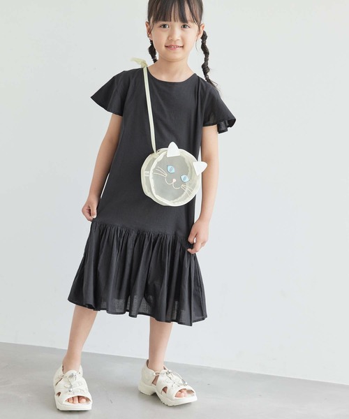 ROPE' PICNIC(ロペピクニック)の「【KIDS】INDIAフレア袖ティアードワンピース/リンクコーデ(ワンピース・キッズ・ブルー/ブラック・120/110/150/140/130)」の20枚目の写真