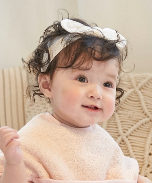 petit main(プティマイン)の「アソートヘアバンド(その他ベビー用品・キッズ・オフホワイト/ライトピンク/ラベンダー・FREE)」の9枚目の写真