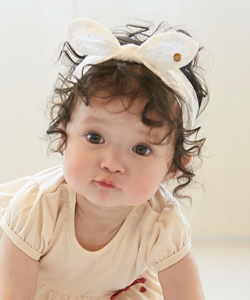 petit main(プティマイン)の「アソートヘアバンド(その他ベビー用品・キッズ・オフホワイト/ライトピンク/ラベンダー・FREE)」の12枚目の写真