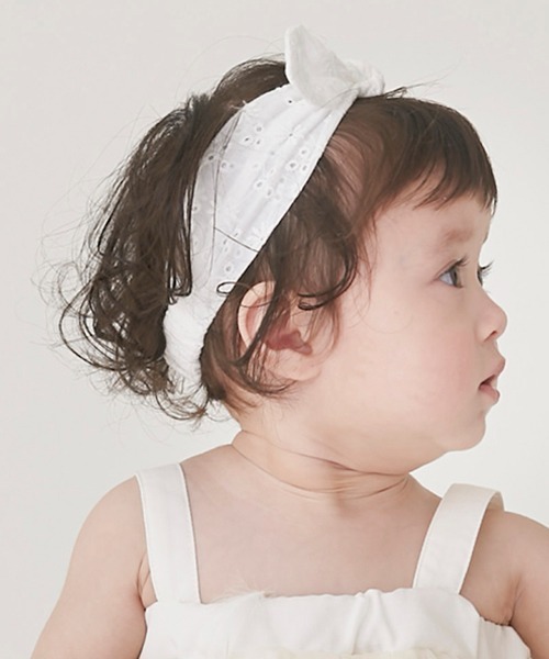 petit main(プティマイン)の「アソートヘアバンド(その他ベビー用品・キッズ・オフホワイト/ライトピンク/ラベンダー・FREE)」の19枚目の写真