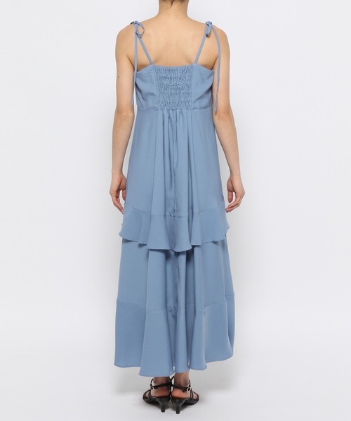 mysty woman（ミスティウーマン）の「ティアードフリルキャミワンピース　121025（ワンピース・レディース・ブラック/ブルー/ホワイト系その他・FREE）」の15枚目の写真