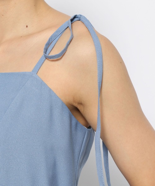 mysty woman（ミスティウーマン）の「ティアードフリルキャミワンピース　121025（ワンピース・レディース・ブラック/ブルー/ホワイト系その他・FREE）」の20枚目の写真