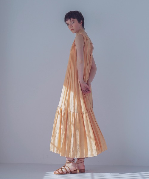 venit（ヴェニット）の「VENIT / linen pleats dress(リネンプリーツ