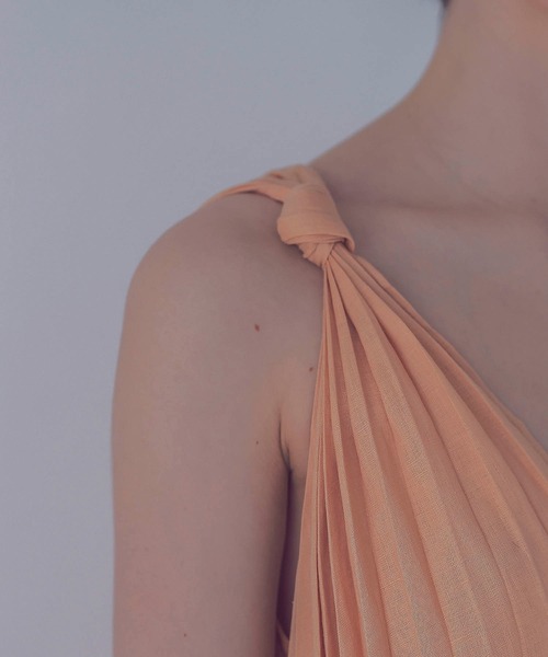 venit（ヴェニット）の「VENIT / linen pleats dress(リネンプリーツ 