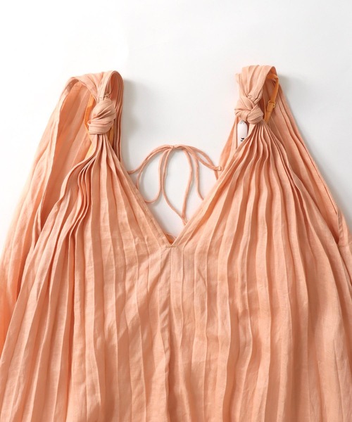 venit（ヴェニット）の「VENIT / linen pleats dress(リネンプリーツ