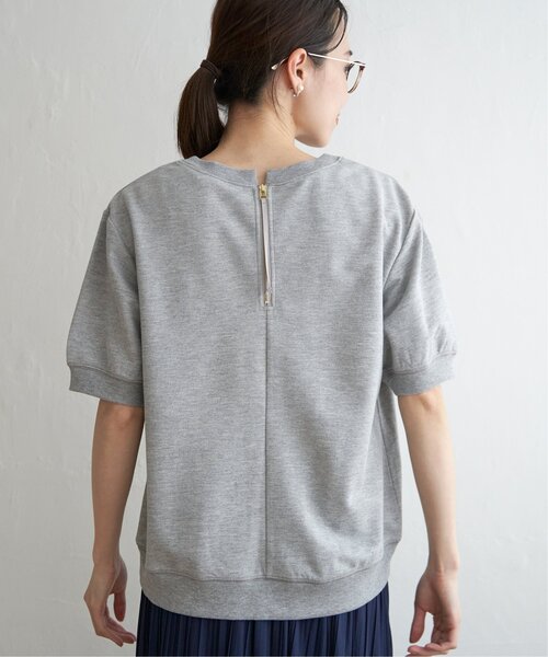 ikka（イッカ）の「【2点セット】パフスリプルオーバー・プリーツスカートセット（ワンピース・レディース・ブラック/グレー/オフホワイト・M/L/S）」の12枚目の写真