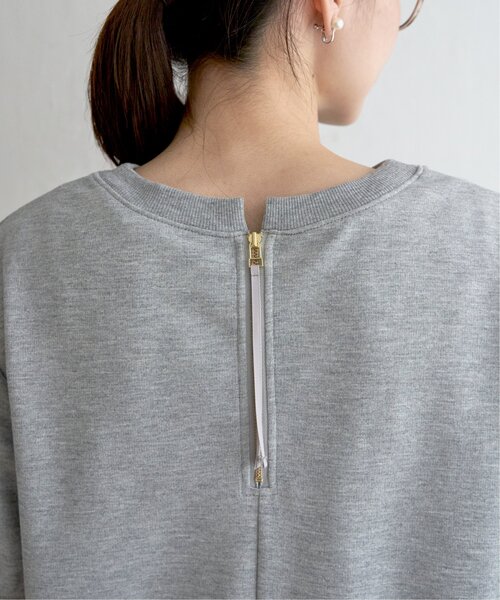 ikka（イッカ）の「【2点セット】パフスリプルオーバー・プリーツスカートセット（ワンピース・レディース・ブラック/グレー/オフホワイト・M/L/S）」の17枚目の写真