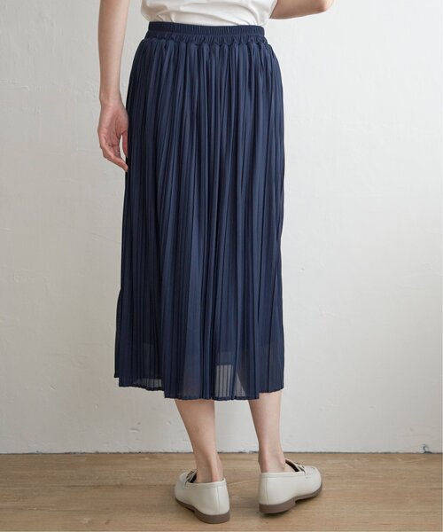 ikka（イッカ）の「【2点セット】パフスリプルオーバー・プリーツスカートセット（ワンピース・レディース・ブラック/グレー/オフホワイト・M/L/S）」の21枚目の写真