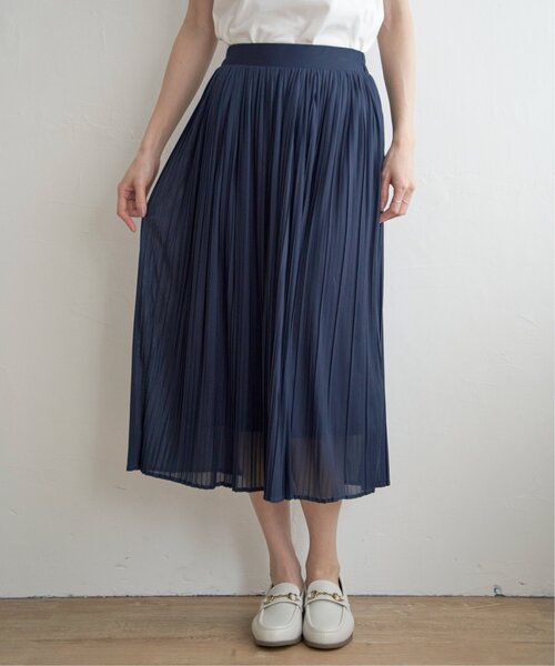 ikka（イッカ）の「【2点セット】パフスリプルオーバー・プリーツスカートセット（ワンピース・レディース・ブラック/グレー/オフホワイト・M/L/S）」の22枚目の写真