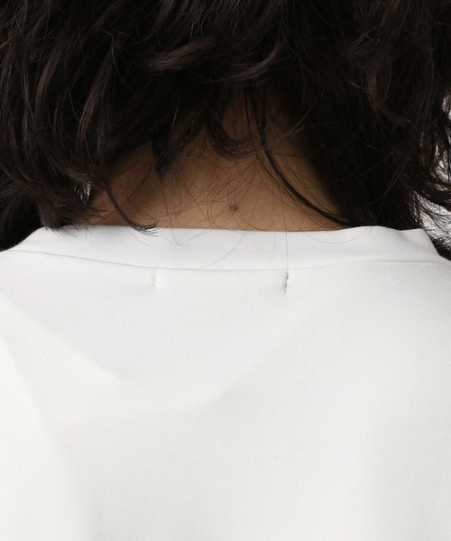 HARE（ハレ）の「ZIPスリットカットソー(HARE)（Tシャツ/カットソー・メンズ・ホワイト/ブラック・SMALL/MEDIUM）」の15枚目の写真