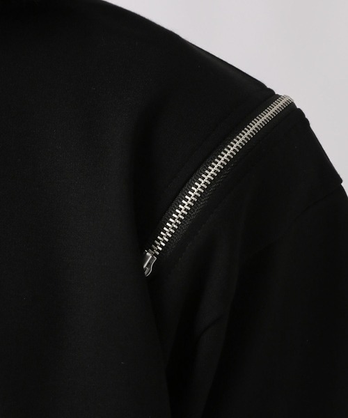 HARE（ハレ）の「ZIPスリットカットソー(HARE)（Tシャツ/カットソー・メンズ・ホワイト/ブラック・SMALL/MEDIUM）」の18枚目の写真