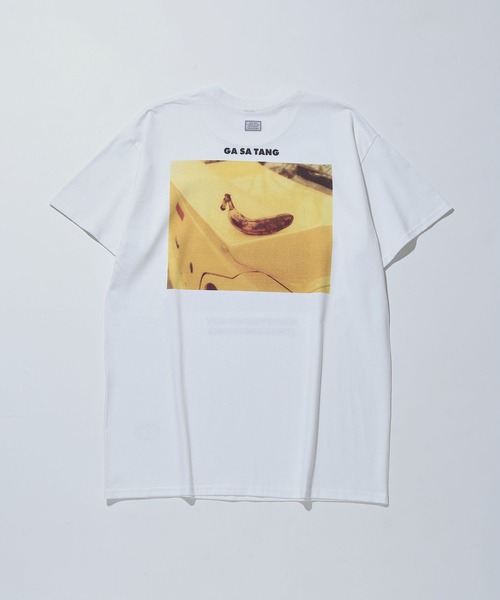 ADAM ET ROPE'（アダムエロペ）の「【TANGTANG for ADAM ET ROPE'】別注GASATANG  MINIUYUNIGT-877(THISCAROFMINE)（Tシャツ/カットソー・レディース・ホワイト・S）」の6枚目の写真