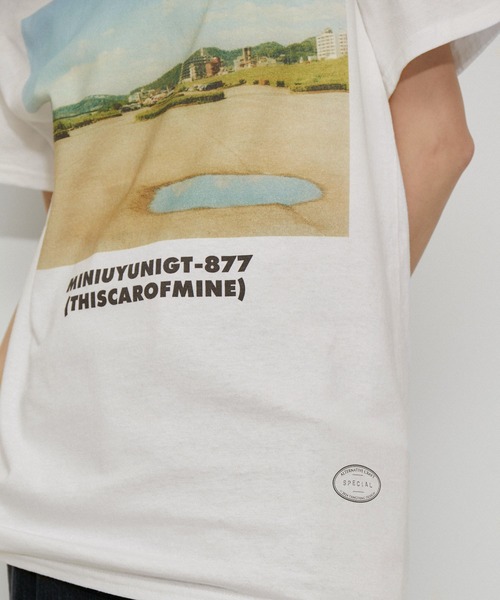 ADAM ET ROPE'（アダムエロペ）の「【TANGTANG for ADAM ET ROPE'】別注GASATANG  MINIUYUNIGT-877(THISCAROFMINE)（Tシャツ/カットソー・レディース・ホワイト・S）」の10枚目の写真