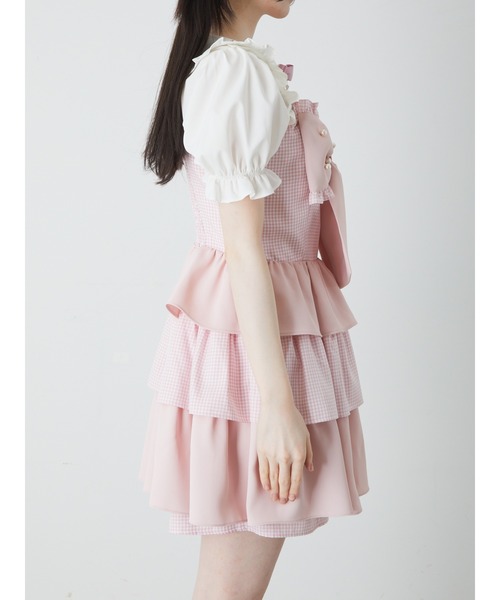 Ank Rouge（アンクルージュ）の「リボンティアードコンビネゾン