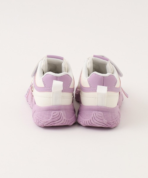 URBAN CHERRY（アーバンチェリー）の「サイドロゴタグデザインボリュームソールスニーカー（スニーカー・キッズ・ホワイト/パープル・18.5cm/18.0cm/17.5cm/17.0cm/21.0cm/20.5cm/20.0cm/19.5cm/19.0cm）」の14枚目の写真