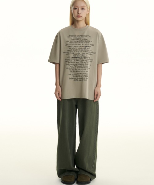 TGNS（ツーガンズ）の「ストリートファッション TGNS ツーガンズ Clean Casual Basic Jeans カジュアルパンツ デニムパンツ ジーンズ ジーパン ベーシックパンツ ワイドパンツ ワイドデニムパンツ オーバーサイズ 長ズボン ストリートブランド Y2K（デニムパンツ・メンズ・ダークグリーン/グレー・S/M）」の7枚目の写真