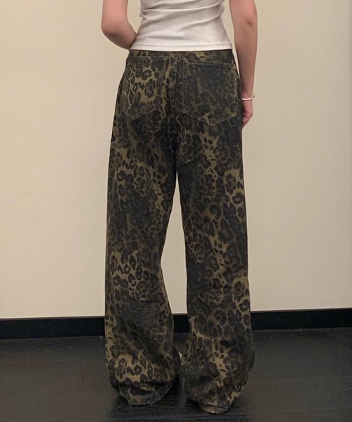 Vipoa(ヴィポア)の「Leopard vintage wide denim(デニムパンツ・レディース・ブラウン・MEDIUM/LARGE)」の20枚目の写真