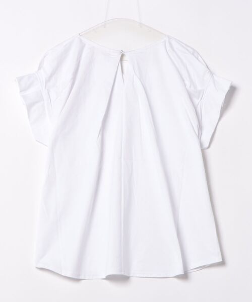 PREFERIR（プレフェリール）の「袖タック 半袖Tシャツ（Tシャツ/カットソー・レディース・ネイビー/ブラック/ホワイト・LARGE/MEDIUM）」の4枚目の写真