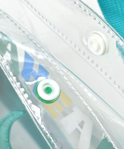 SLAP SLIP（スラップスリップ）の「恐竜プリントフリル持ち手リボン付きキラキラスイムバッグ（スイムグッズ・キッズ・ネイビー/パープル系その他/グリーン/ホワイト系その他2・FREE）」の17枚目の写真