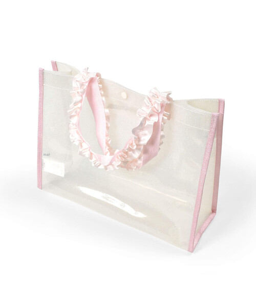 SLAP SLIP（スラップスリップ）の「恐竜プリントフリル持ち手リボン付きキラキラスイムバッグ（スイムグッズ・キッズ・ネイビー/パープル系その他/グリーン/ホワイト系その他2・FREE）」の20枚目の写真