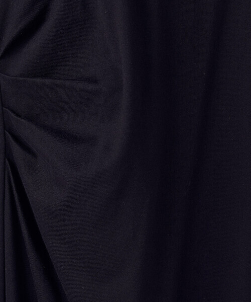 COMME CA ISM(コムサイズム)の「綿100% アシンメトリーデザイン Tワンピース(ワンピース・レディース・モカ/ライトグレー/ターコイズブルー/ブラック・MEDIUM/LARGE)」の22枚目の写真