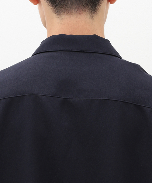 417 EDIFICE(フォーワンセブンエディフィス)の「【Plan Tech】アムンゼンオープンカラーシャツ”セットアップ着用可能”(シャツ/ブラウス・メンズ・ブルー系その他/ネイビー/ベージュ/チャコールグレー・SMALL/X-LARGE/LARGE/MEDIUM)」の21枚目の写真