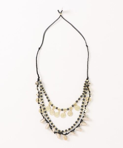 チャイハネ(チャイハネ)の「【チャイハネ】ボタシェルネックレス(ネックレス・レディース・その他・FREE)」の4枚目の写真