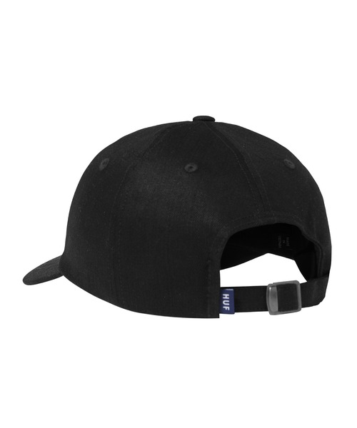 HUF（ハフ）の「ALL STAR 6 PANEL CV HAT / HUF ハフ キャップ 帽子（キャップ・メンズ・ブラック/アイボリー/ライトブルー・O/S）」の5枚目の写真