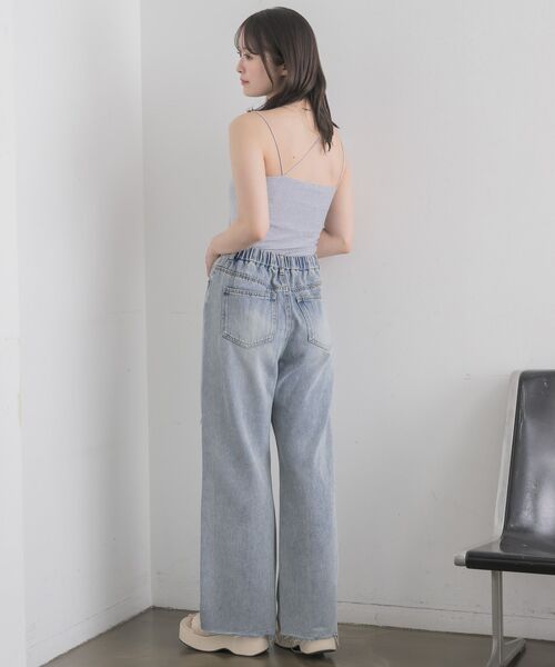 RETRO GIRL(レトロガール)の「アソートデニムPT(デニムパンツ・レディース・ケミカルウォッシュ/ダークブルー/ブルー系その他5/ブラック・FREE)」の17枚目の写真