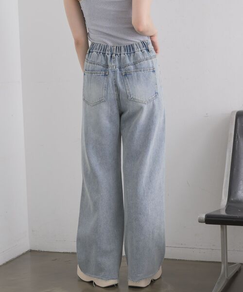 RETRO GIRL(レトロガール)の「アソートデニムPT(デニムパンツ・レディース・ケミカルウォッシュ/ダークブルー/ブルー系その他5/ブラック・FREE)」の22枚目の写真