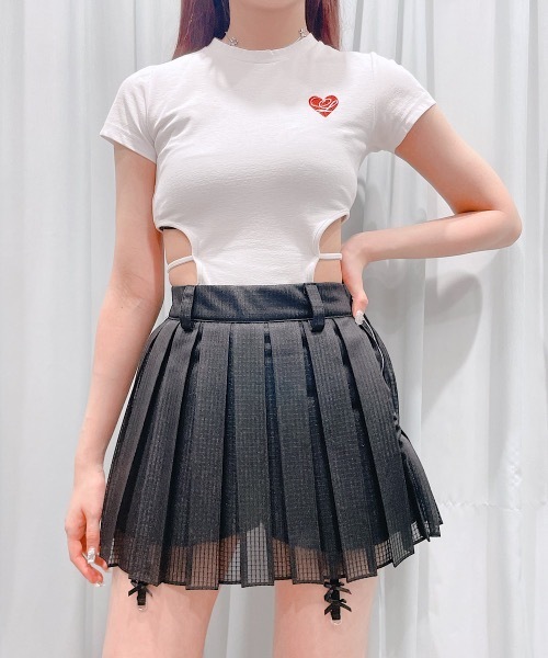 lilLilly（リルリリー）の「レオタードTシャツ（その他トップス