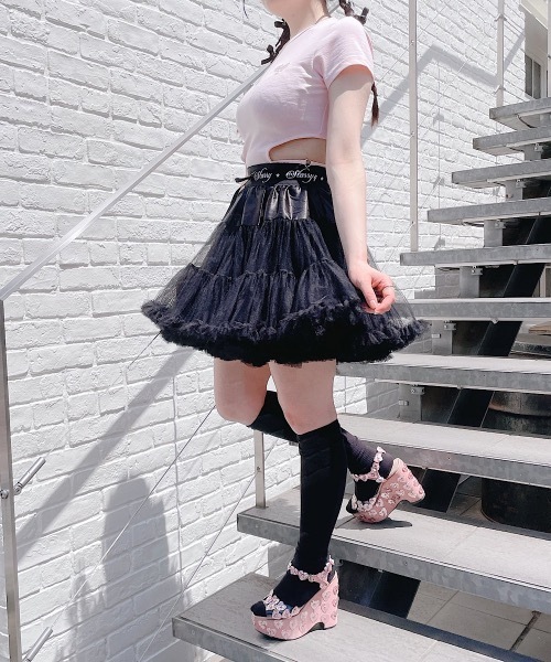 lilLilly（リルリリー）の「レオタードTシャツ（その他トップス
