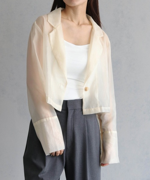 cheriella(シェリエラ)の「【cheriella】バックデザインストラップキャミソール BACK DESIGN STRAP CAMISOLE(キャミソール・レディース・オフホワイト/グレー/ブラック・FREE)」の8枚目の写真