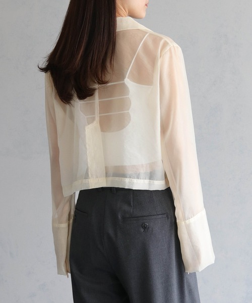 cheriella(シェリエラ)の「【cheriella】バックデザインストラップキャミソール BACK DESIGN STRAP CAMISOLE(キャミソール・レディース・オフホワイト/グレー/ブラック・FREE)」の11枚目の写真