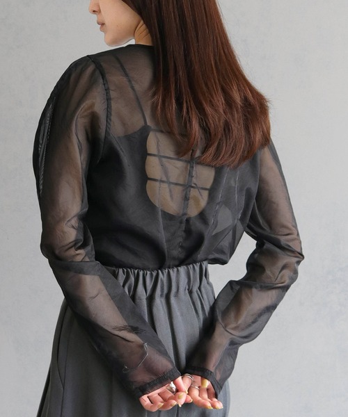 cheriella(シェリエラ)の「【cheriella】バックデザインストラップキャミソール BACK DESIGN STRAP CAMISOLE(キャミソール・レディース・オフホワイト/グレー/ブラック・FREE)」の19枚目の写真