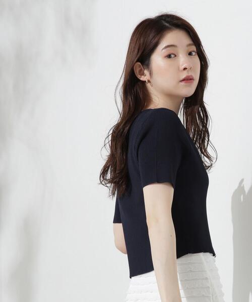 PROPORTION BODY DRESSING（プロポーションボディドレッシング）の「キャミアンサンブルニット / 1214270703（ニット/セーター・レディース・ネイビー/グリーン/グレー・FREE）」の16枚目の写真