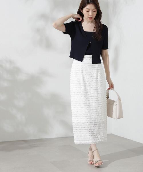 PROPORTION BODY DRESSING（プロポーションボディドレッシング）の「キャミアンサンブルニット / 1214270703（ニット/セーター・レディース・ネイビー/グリーン/グレー・FREE）」の17枚目の写真