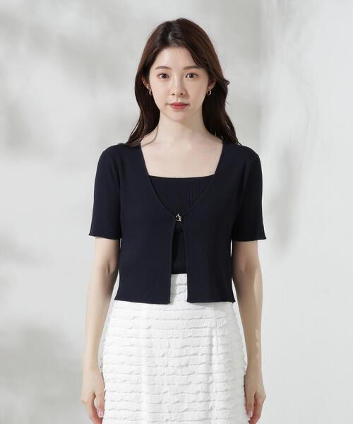 PROPORTION BODY DRESSING（プロポーションボディドレッシング）の「キャミアンサンブルニット / 1214270703（ニット/セーター・レディース・ネイビー/グリーン/グレー・FREE）」の19枚目の写真