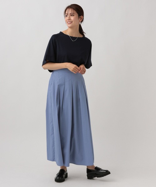 Elura(エルーラ)の「【梅雨対応】 撥水フレアスカート/127200(スカート・レディース・ネイビー/ライトブルー/オレンジ・FREE/FREE(S))」の22枚目の写真