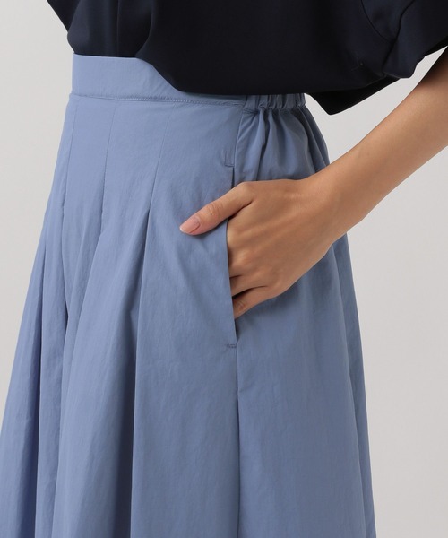 Elura(エルーラ)の「【梅雨対応】 撥水フレアスカート/127200(スカート・レディース・ネイビー/ライトブルー/オレンジ・FREE/FREE(S))」の17枚目の写真