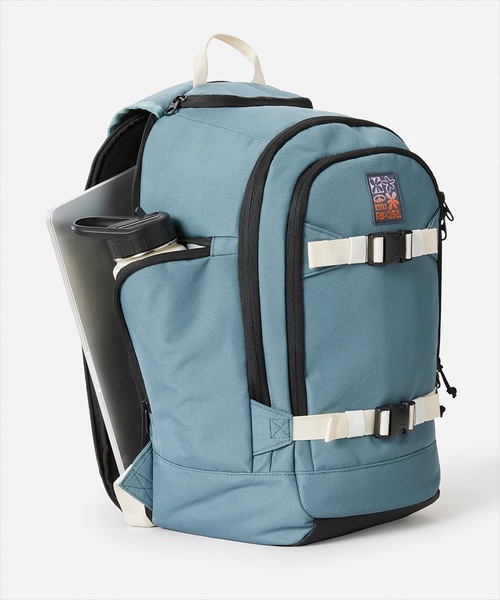 【RIPCURL/リップカール】M POSSE 33L SWC ノートパソコン収納可能断熱ドリンクボトルポケット付き33Lバックパック【リュック】