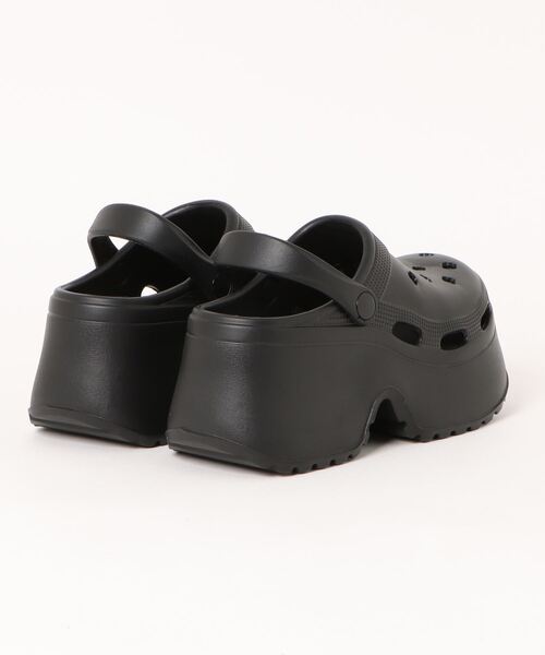 LUGG NAGG(ラグナグ)の「【厚底】ラバークロッグサンダル【ベルト稼働】(サンダル・レディース・ホワイト/ブラック/ベージュ・M/L)」の4枚目の写真