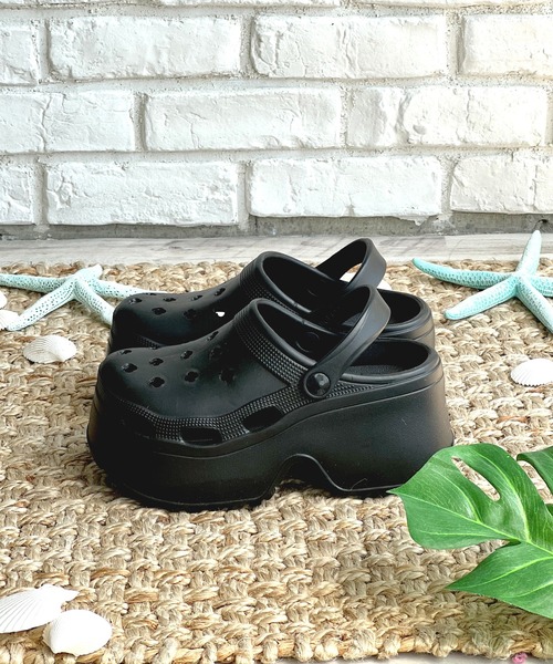 LUGG NAGG(ラグナグ)の「【厚底】ラバークロッグサンダル【ベルト稼働】(サンダル・レディース・ホワイト/ブラック/ベージュ・M/L)」の15枚目の写真