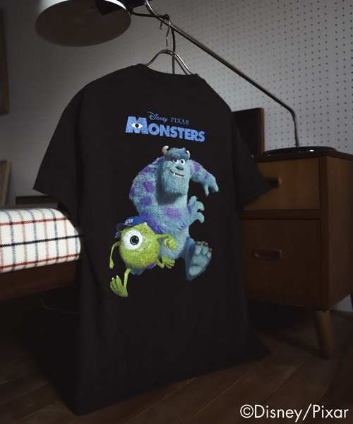Disney（ディズニー）の「DISNEY / PIXAR 別注 プリントTシャツ（Tシャツ/カットソー・メンズ・ブラック系その他/ホワイト系その他/ブラック/ライトグレー/ホワイト・LARGE/MEDIUM）」の4枚目の写真
