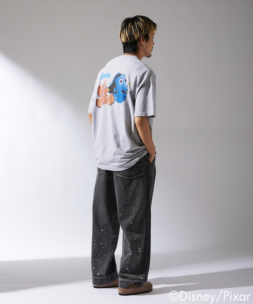 Disney（ディズニー）の「DISNEY / PIXAR 別注 プリントTシャツ（Tシャツ/カットソー・メンズ・ブラック系その他/ホワイト系その他/ブラック/ライトグレー/ホワイト・LARGE/MEDIUM）」の19枚目の写真