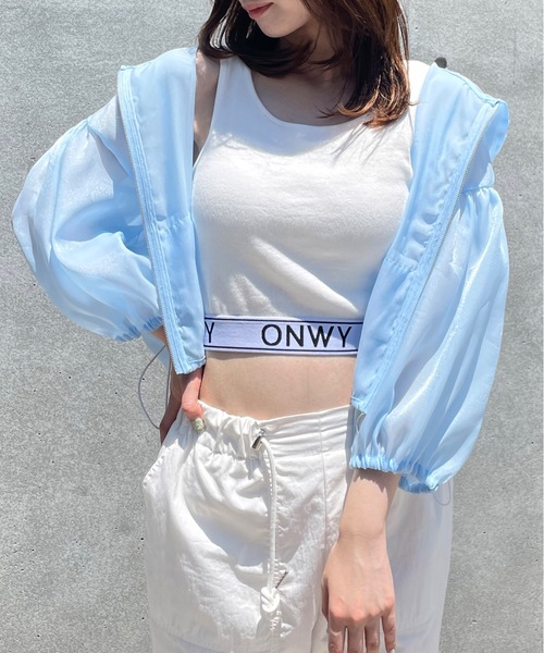one way(ワンウェイ)の「ラメシアーパーカー(その他アウター・レディース・ブラック/ピンク/ホワイト/ブルー・FREE)」の3枚目の写真