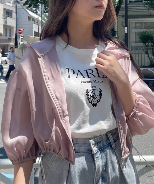 one way(ワンウェイ)の「ラメシアーパーカー(その他アウター・レディース・ブラック/ピンク/ホワイト/ブルー・FREE)」の10枚目の写真