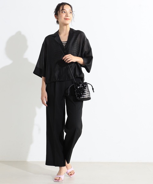 FOUND GOOD(ファウンドグッド)の「スパンコールポーチ(ショルダーバッグ・レディース・グレー系2/ブラック/ベージュ・FREE)」の8枚目の写真