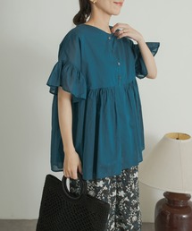 URBAN RESEARCH DOORS | コットンボイル2WAY切替ブラウス(シャツ/ブラウス)